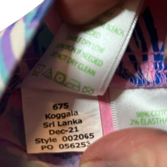 Lilly Pulitzer 5” Ocean View small Pull On Shorts Lilac Rose Just A Lil Jelly - Picture 5 of 6